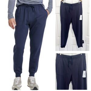 NWT UGG Hank Joggers Sweatpants Men’s Mid Rise Navy Blue Pants Size XL Brand New